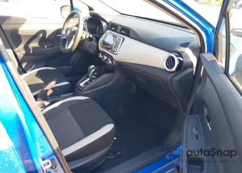 2021 Nissan Versa Sv Xtronic Cvt from USA, damaged, VIN 3N1CN8EVXML808918